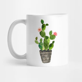 Watercolor hand painted cactus Mug